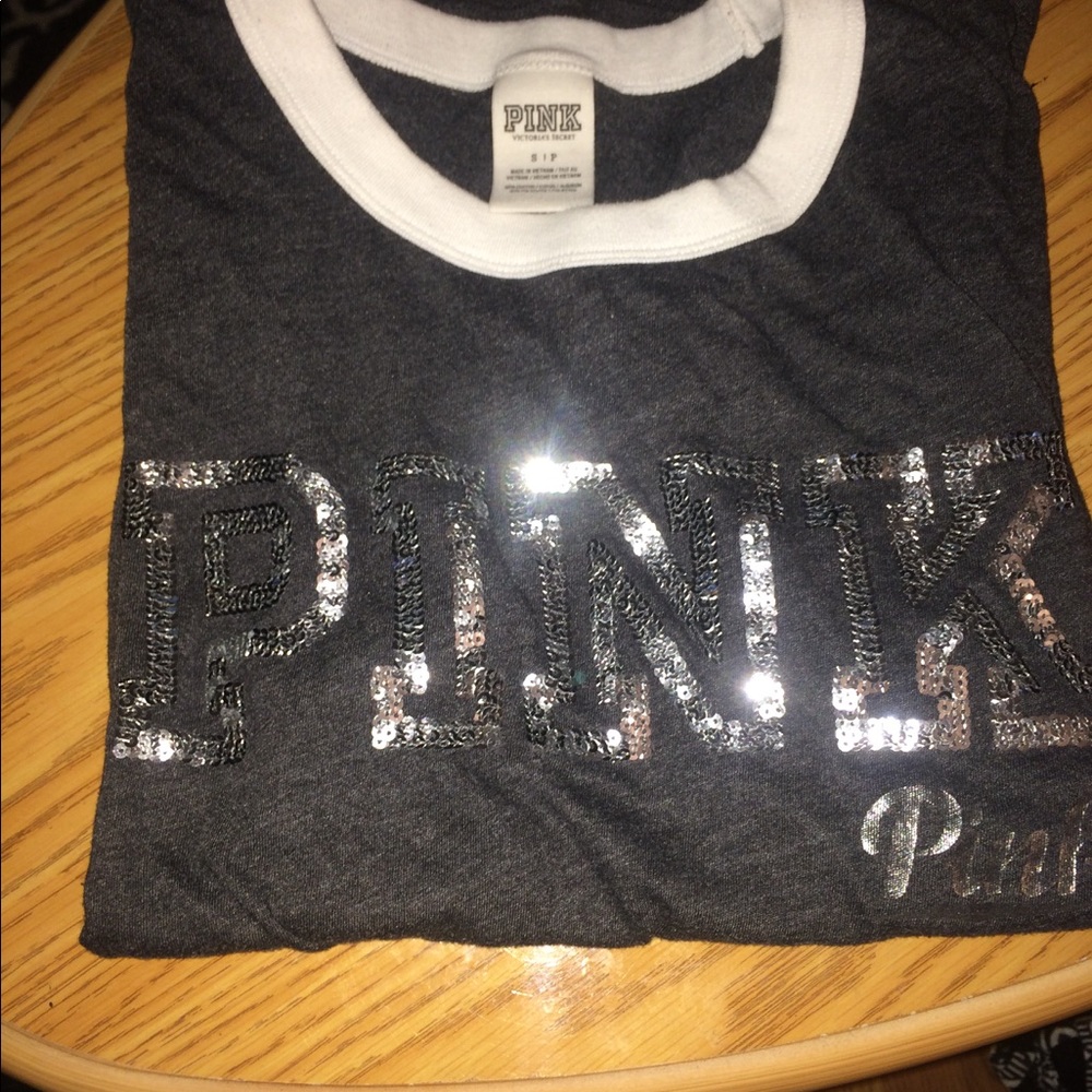 Pink short sleeve shirt