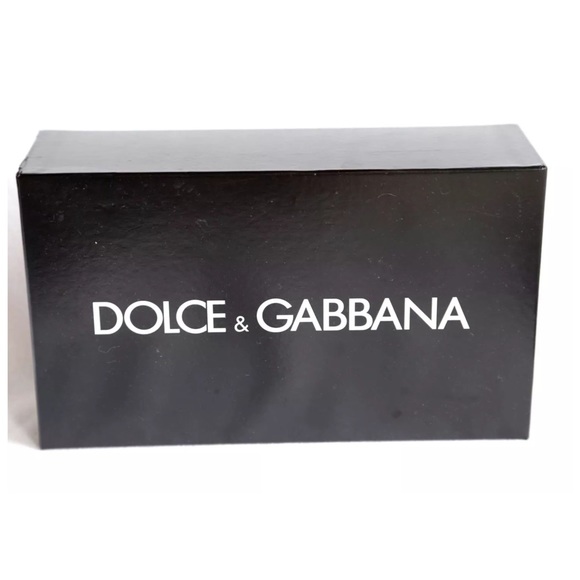 Dolce & Gabbana Black Patent Low Heel Shoes 38 - Picture 7 of 8