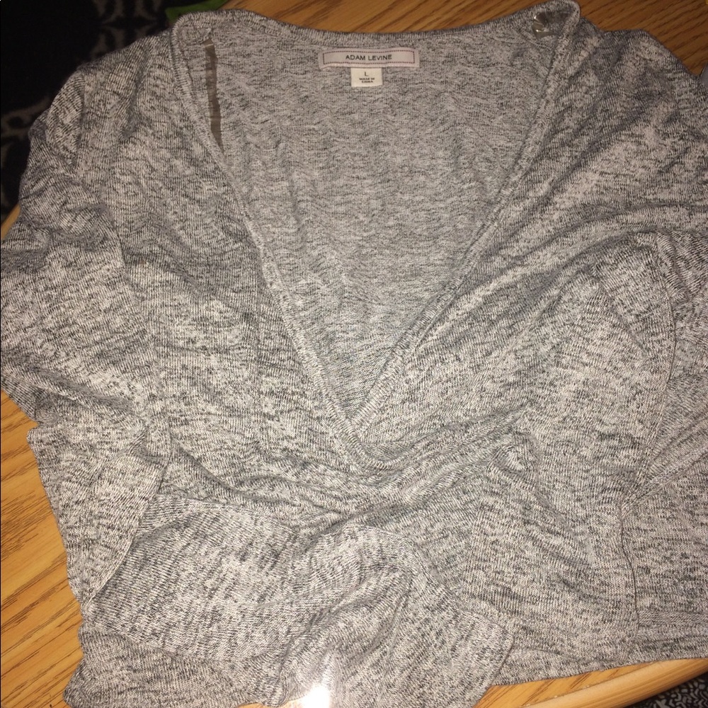 Long sleeve crop top