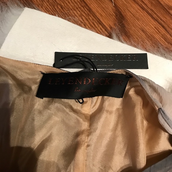 NWT Leyendecker Ombré fringe mini dress size 2