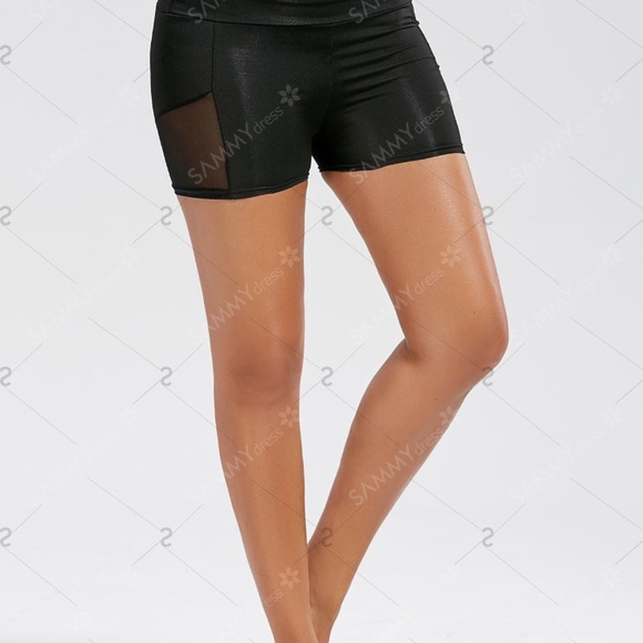 Last One❗️Yoga Mesh Insert Shorts - Small - Picture 5 of 5
