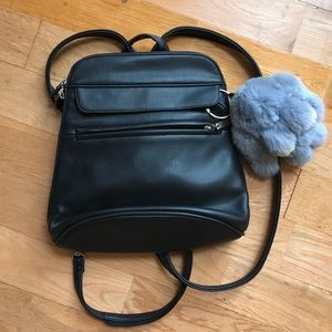 Vintage Mini Leather Backpack