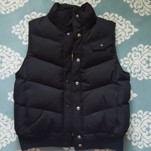 NEW GAP Black Puffer Vest
