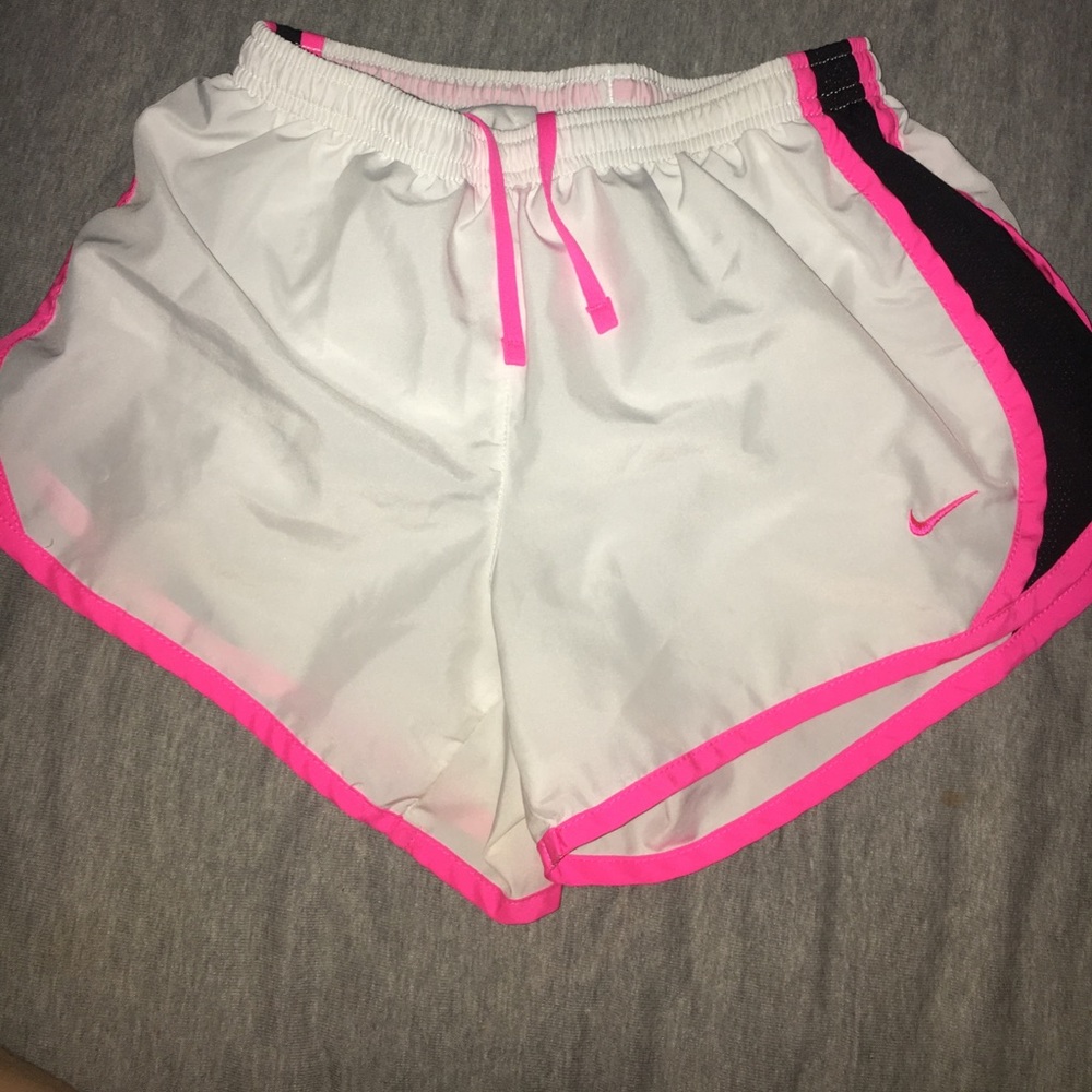 White Nike Shorts