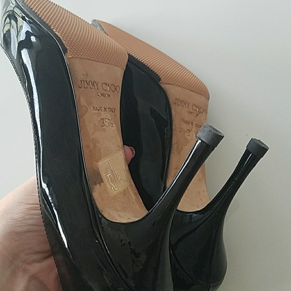 🎉HP🎉 Patent Jimmy Choo Romy - Picture 6 of 8