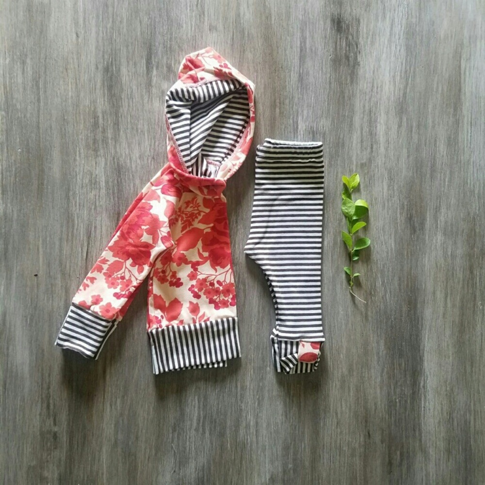 Matching baby girls set