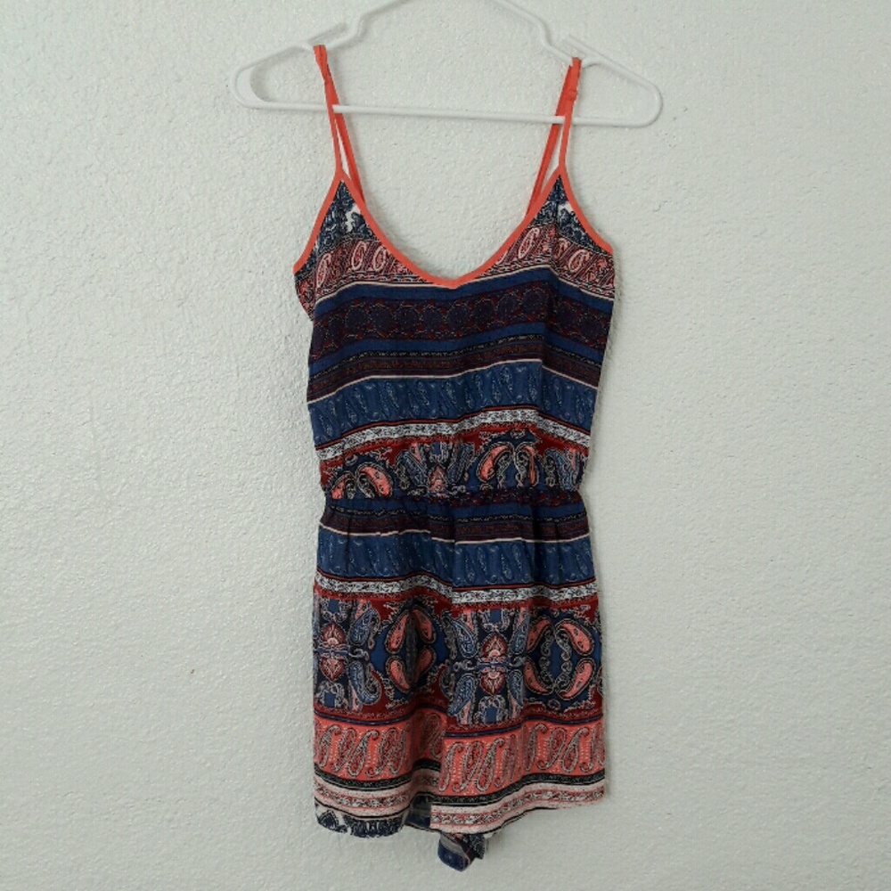 Ultra Flirt Paisley Romper