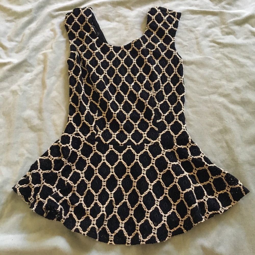 Windsor peplum top