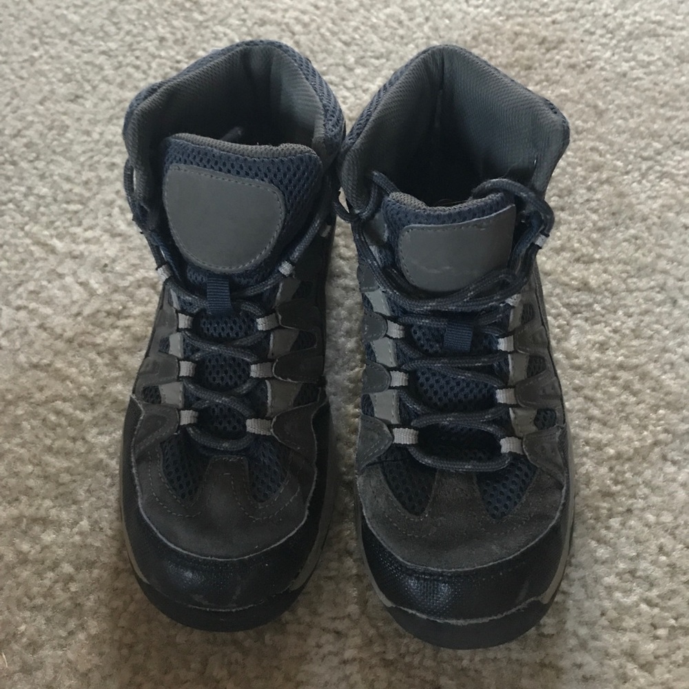 Grey Boots Size 4