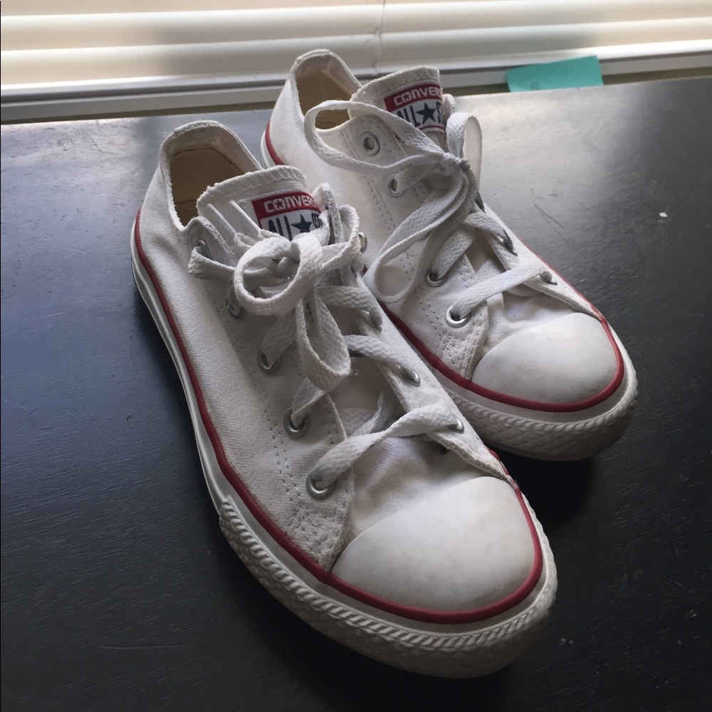Kids White Converse
