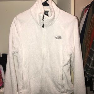 White Osito North Face Jacket