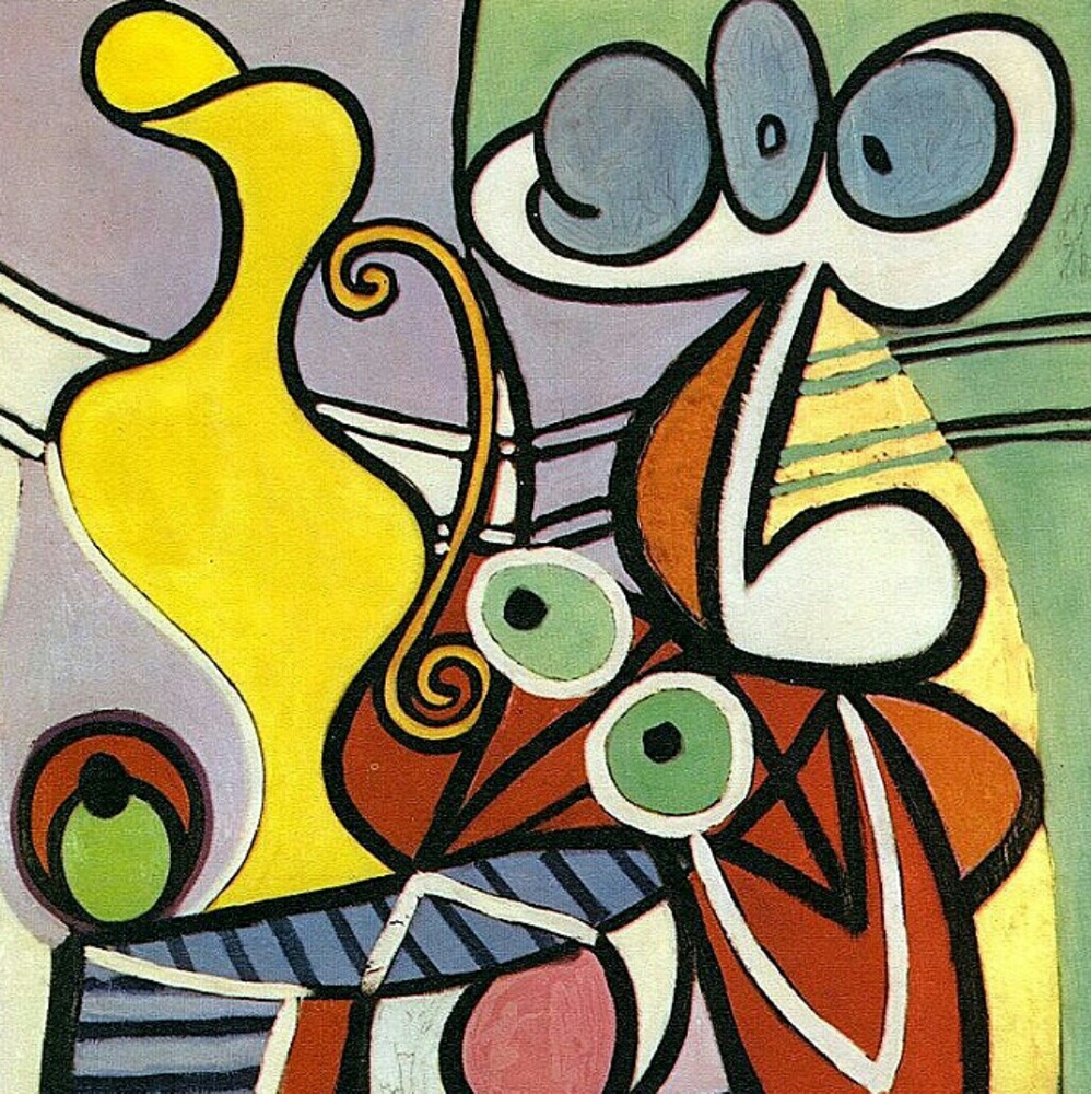 PABLO PICASSO - MODERN ART WALL TAPESTRY GRANDE N