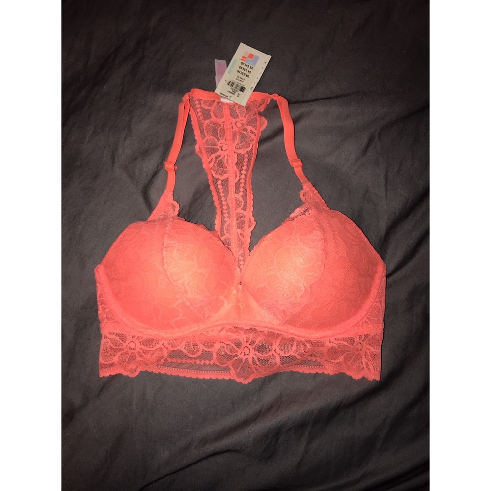 PINK push up bralette