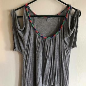 Over the shoulder tank/shirt