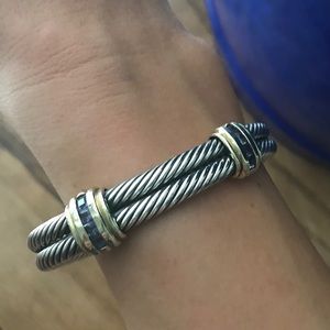 David Yurman double cable bracelet