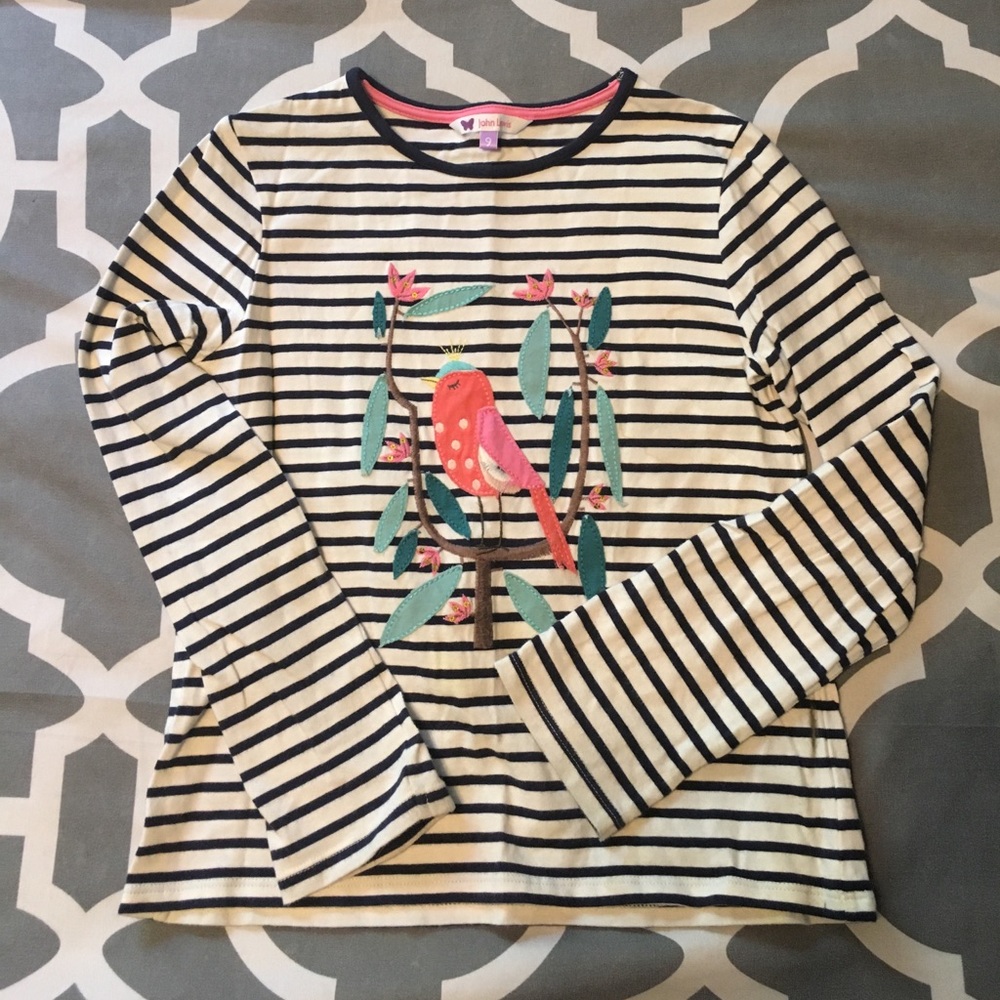 Embroidered Girls Top