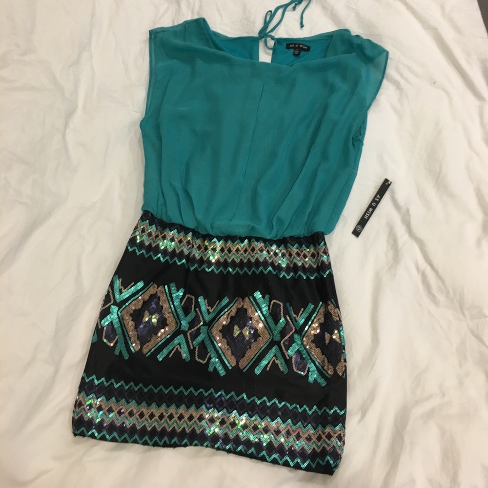 NWT sequined dress