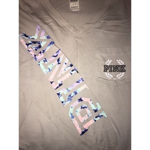 PINK long sleeve T-shirt