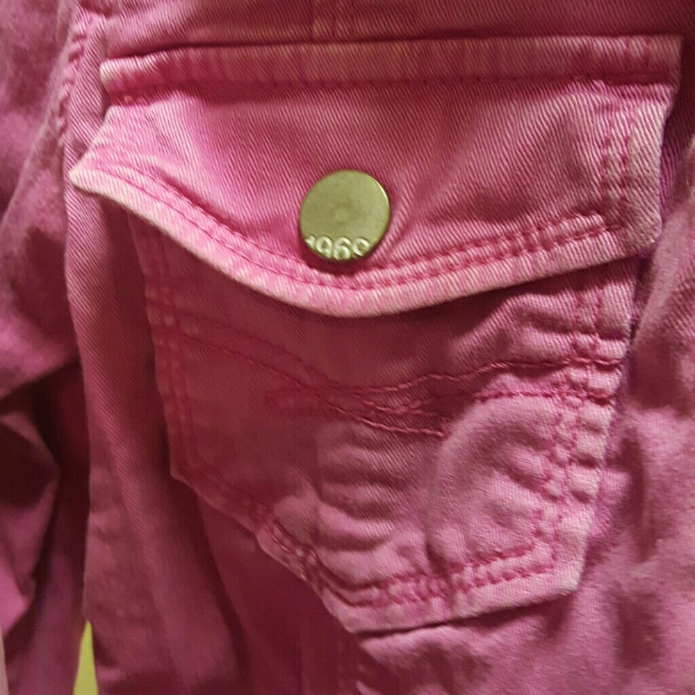 Gap Kids 1969 Pink Denim Jacket