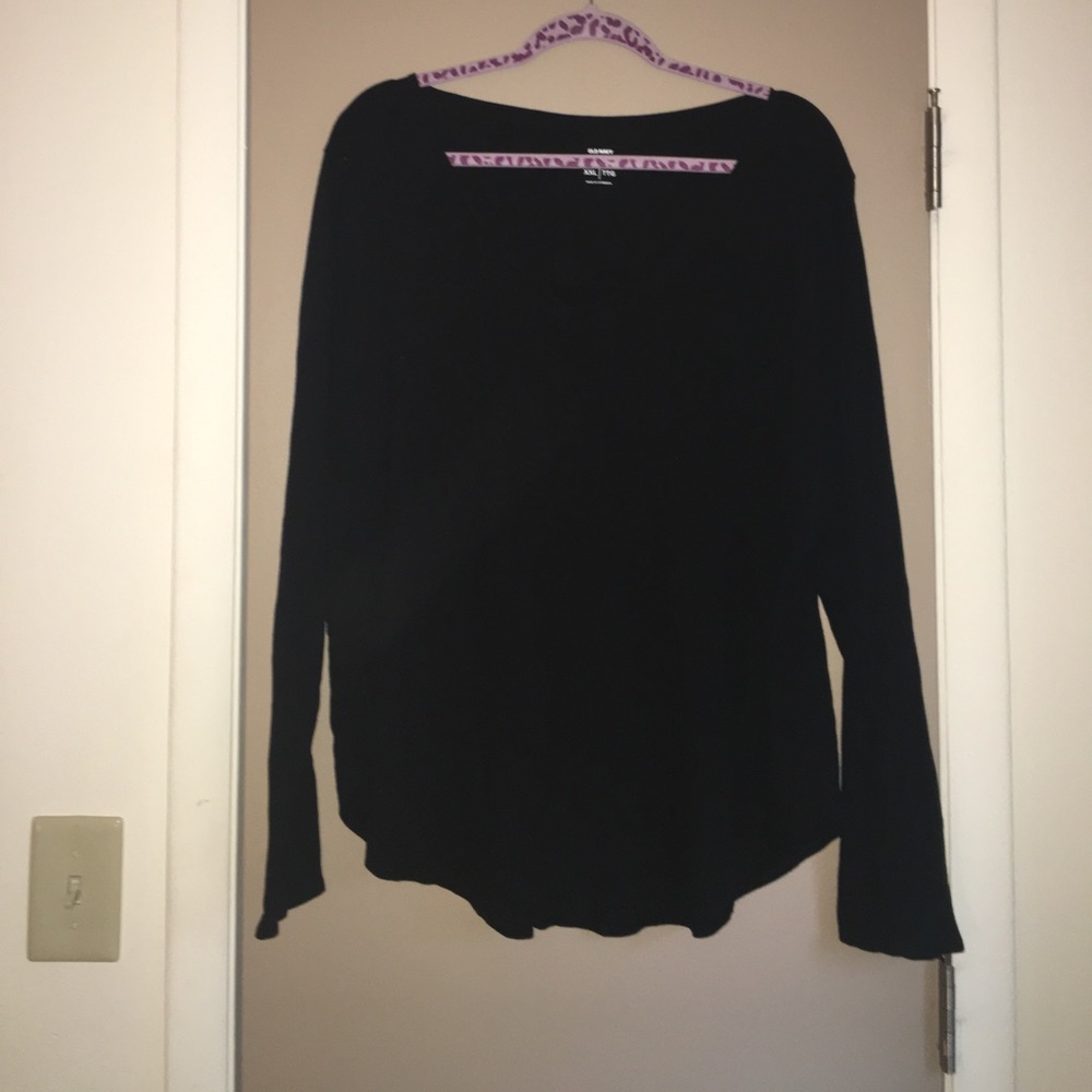 Long sleeve relaxed fit