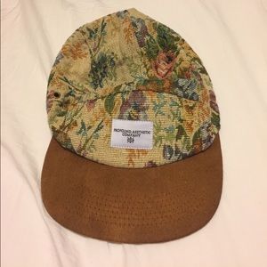 Floral 5-panel cap