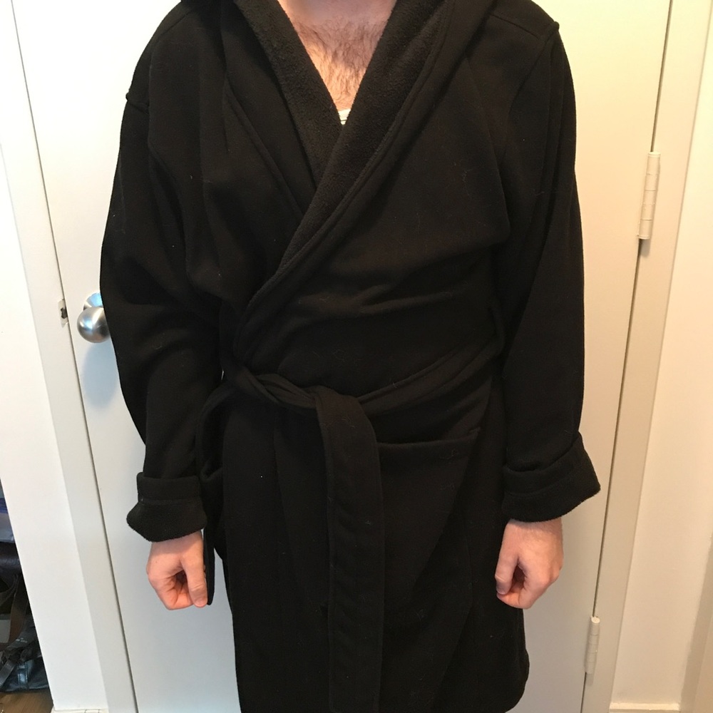Black Men's Ugg Brunswick Bathrobe