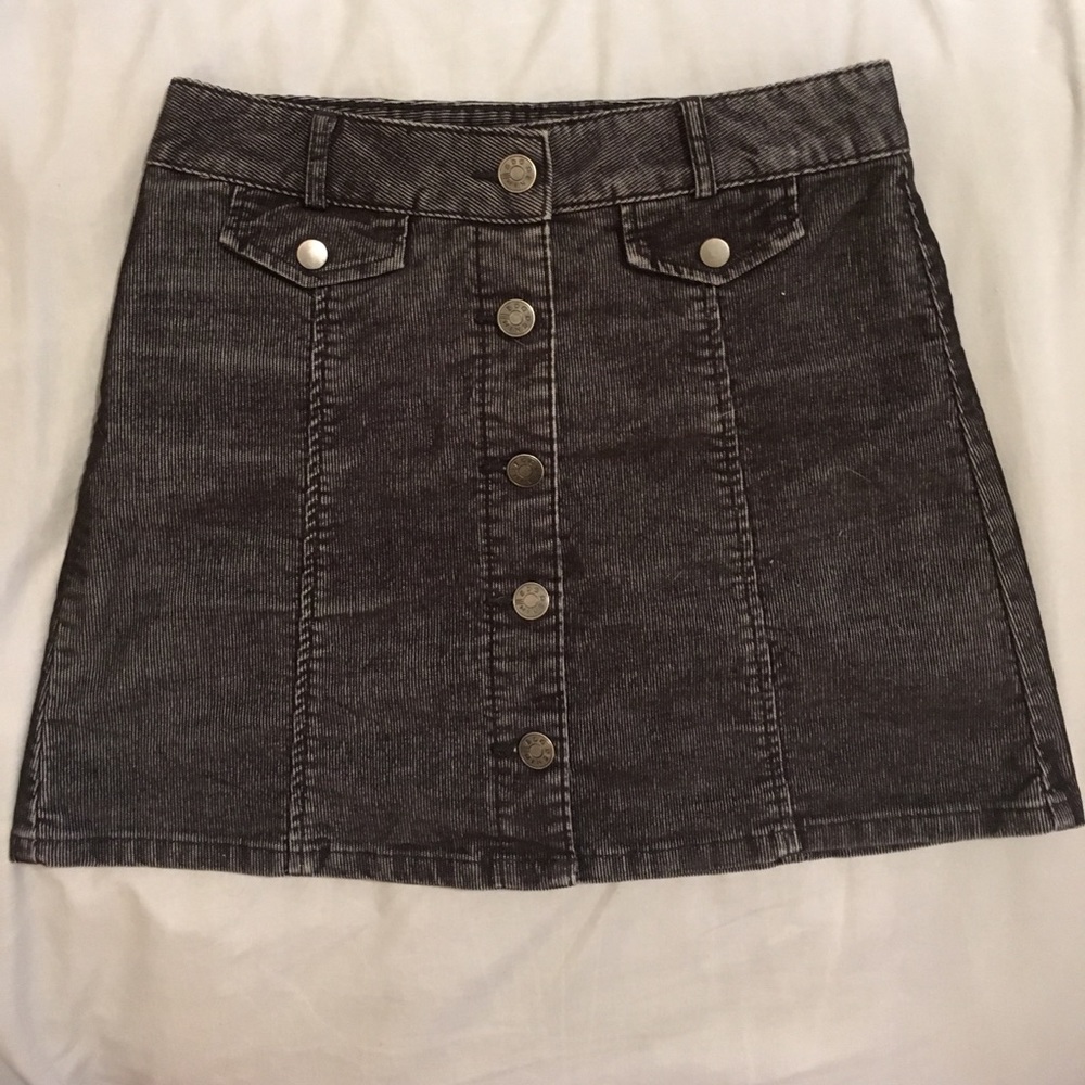 BDG High Rise Corduroy Skirt