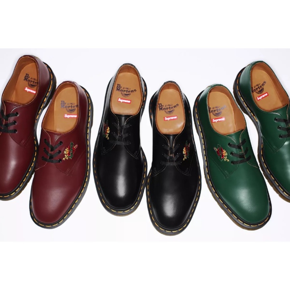 SupremeX Dr Martens Collab shoe 10.5 oxblood