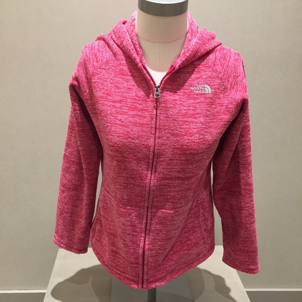 Girls North Face hoodie.