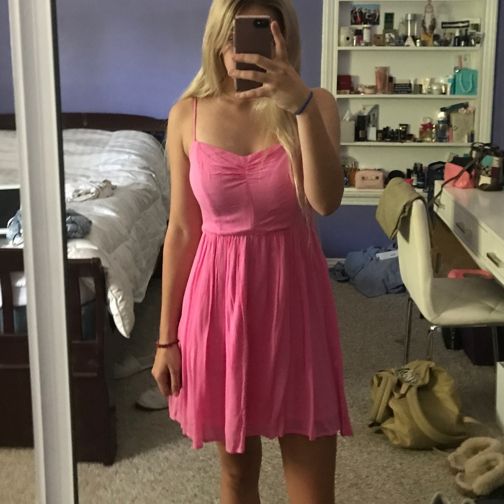 Pink dress