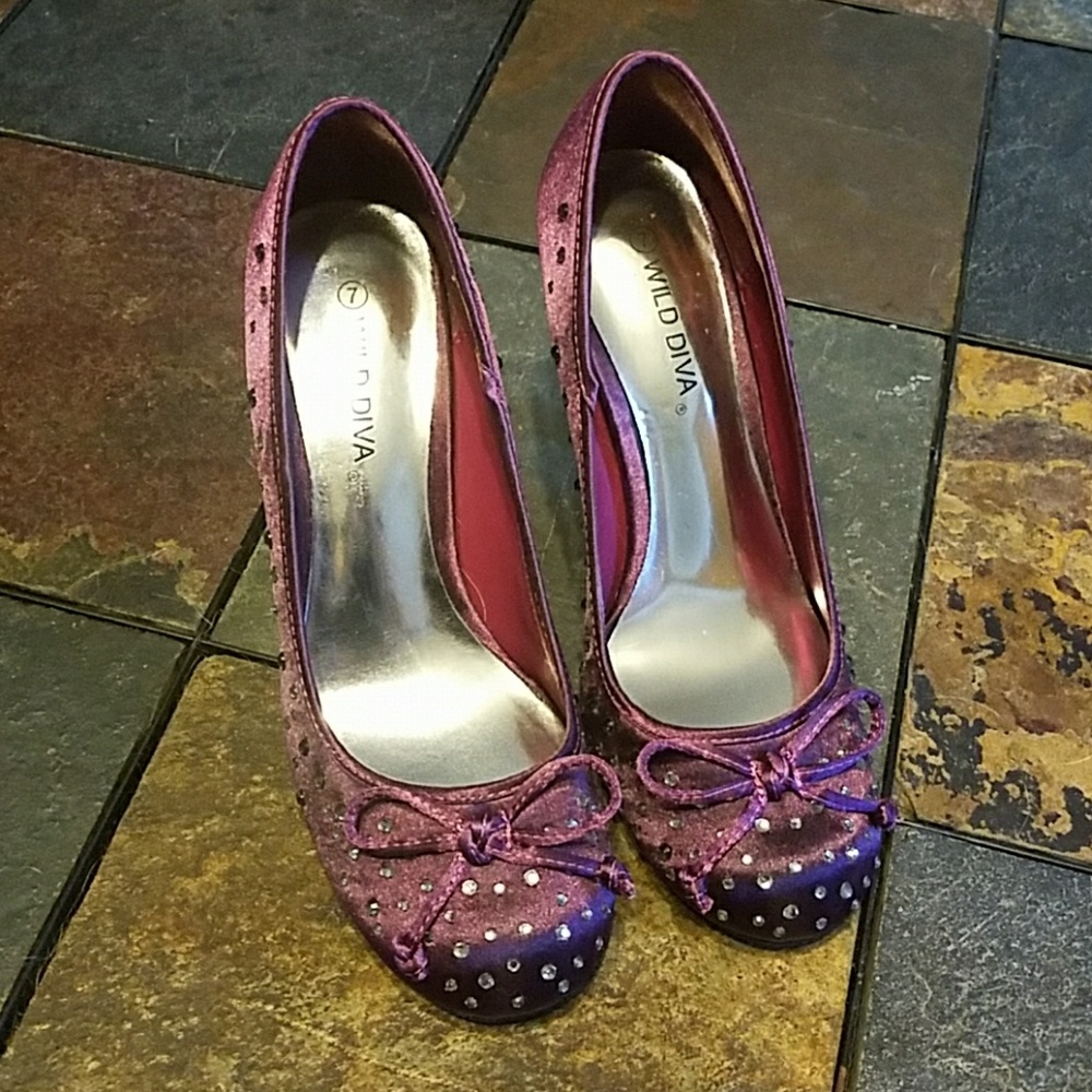Purple heels