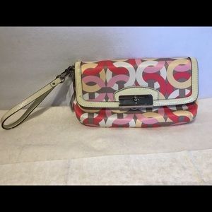 NWT Coach Kristen Print Large Flap Wallet F49004