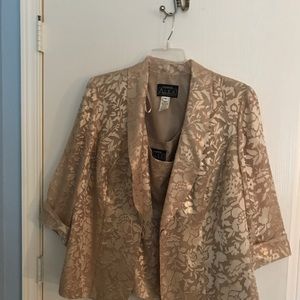 Never worn evening wear.