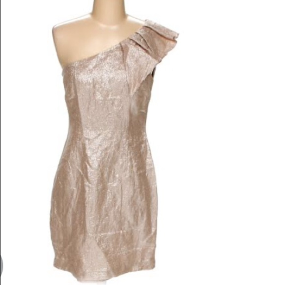 Trina Turk one shoulder dress