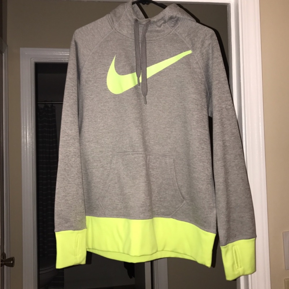 NWOT Neon Nike hoodie