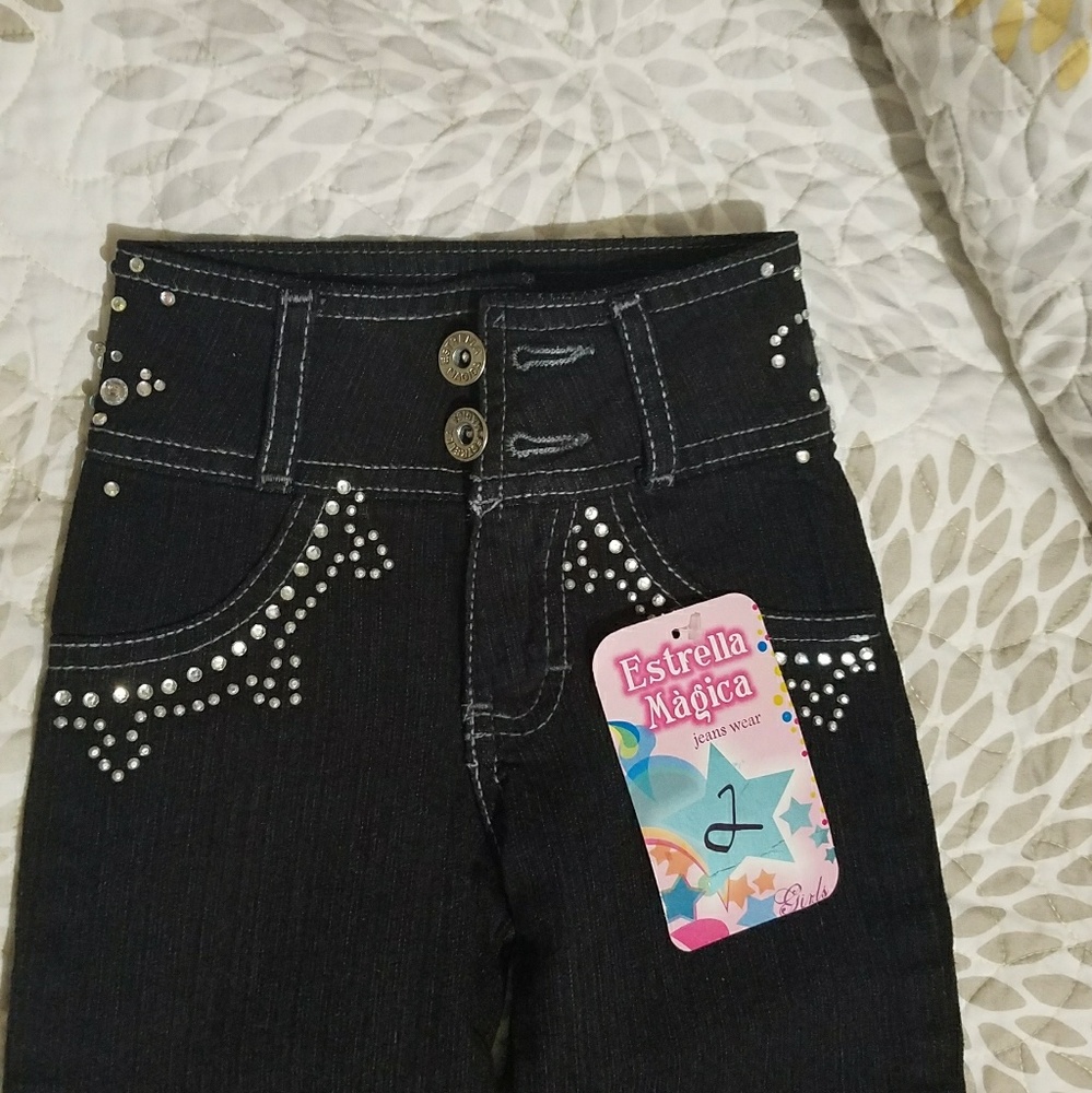 Bejeweled Denim Jeans