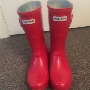 Hunter rain boots sz 4M/5F