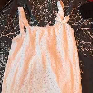 Off white tank top