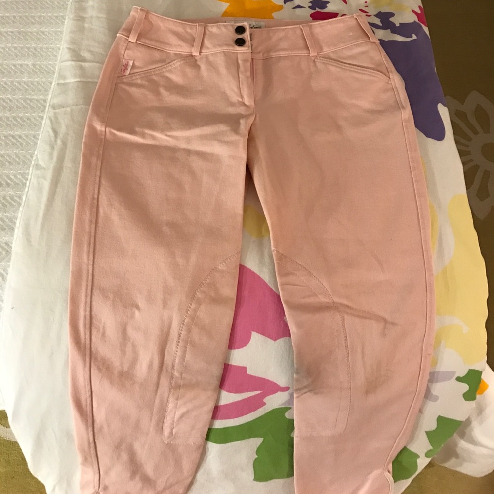 Light pink Tailored Sportsman riding pants