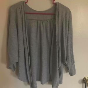 Gray Cardigan