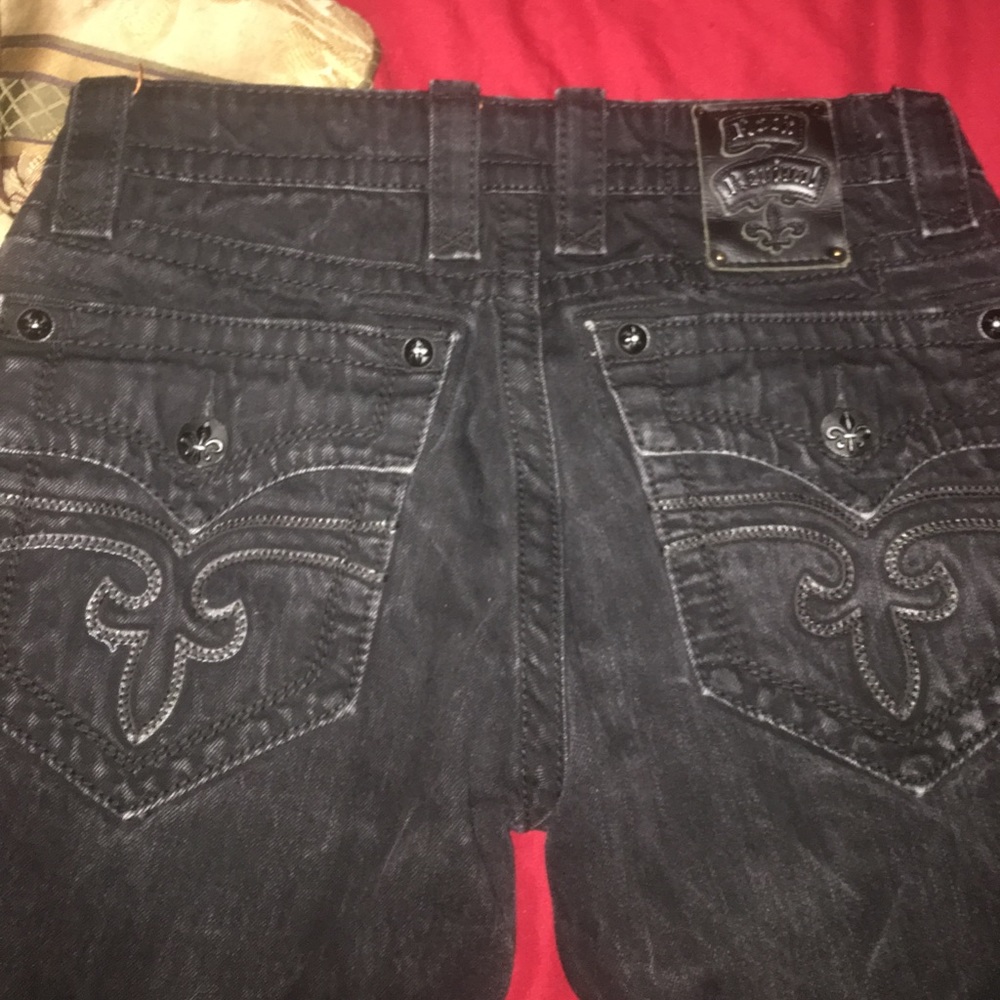 Rock Revival Jeans slightly worn. 30-32