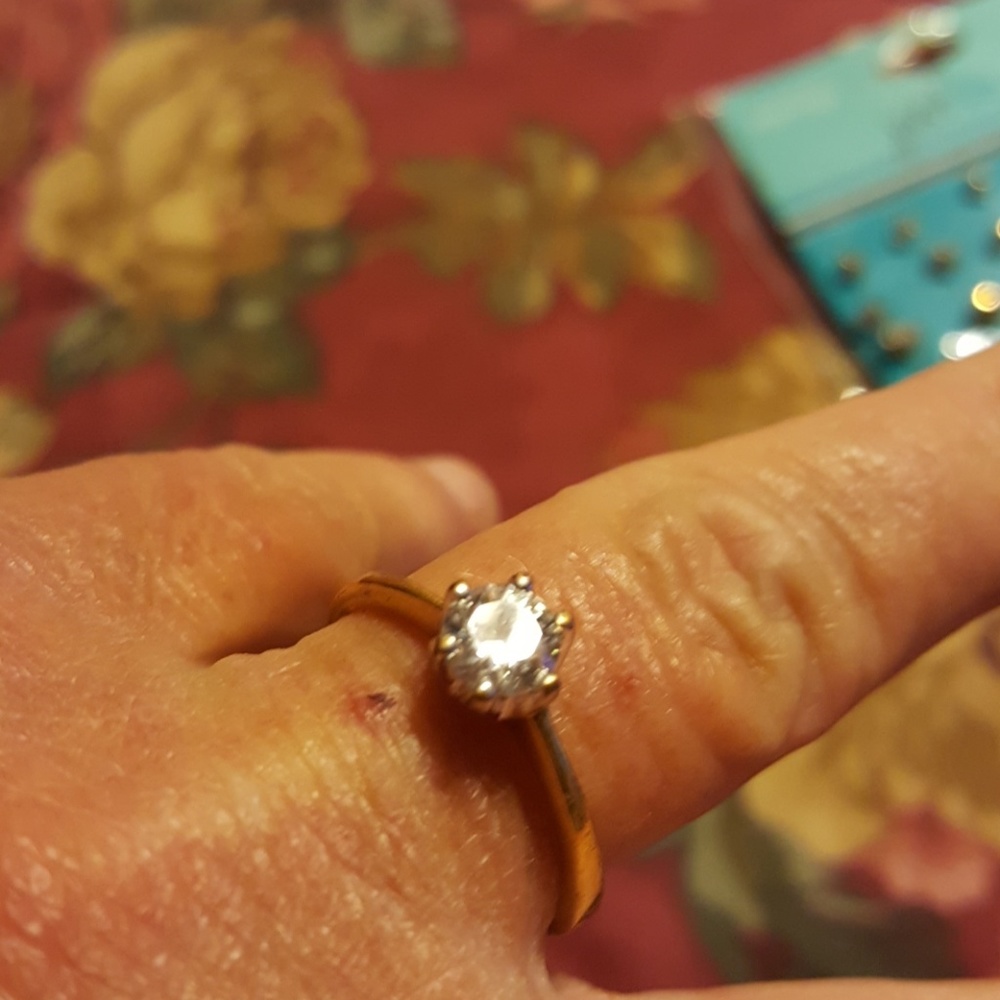 Gold plated CZ