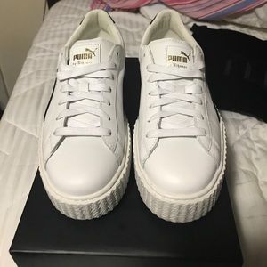 Fenty Puma x Rihanna White & Black Creepers