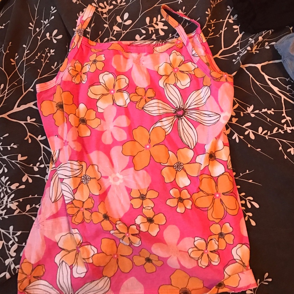 Spaghetti tank top