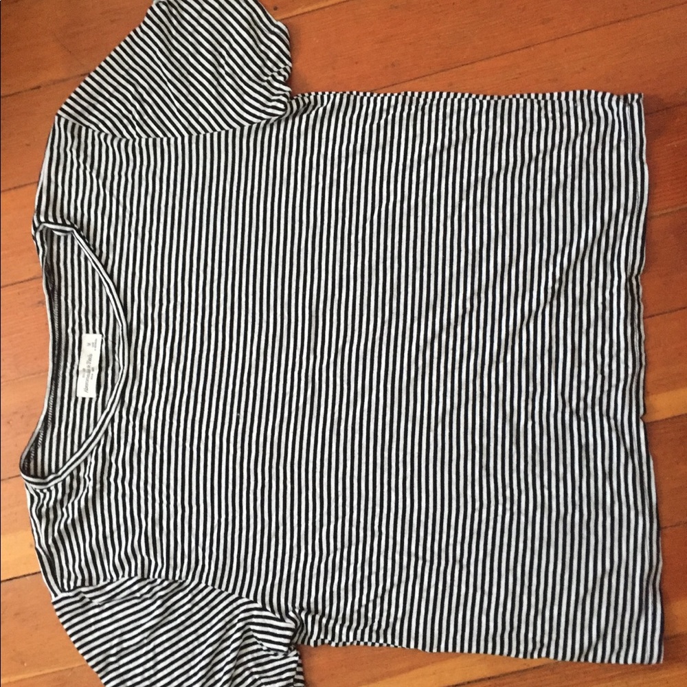 Abercrombie striped shirt