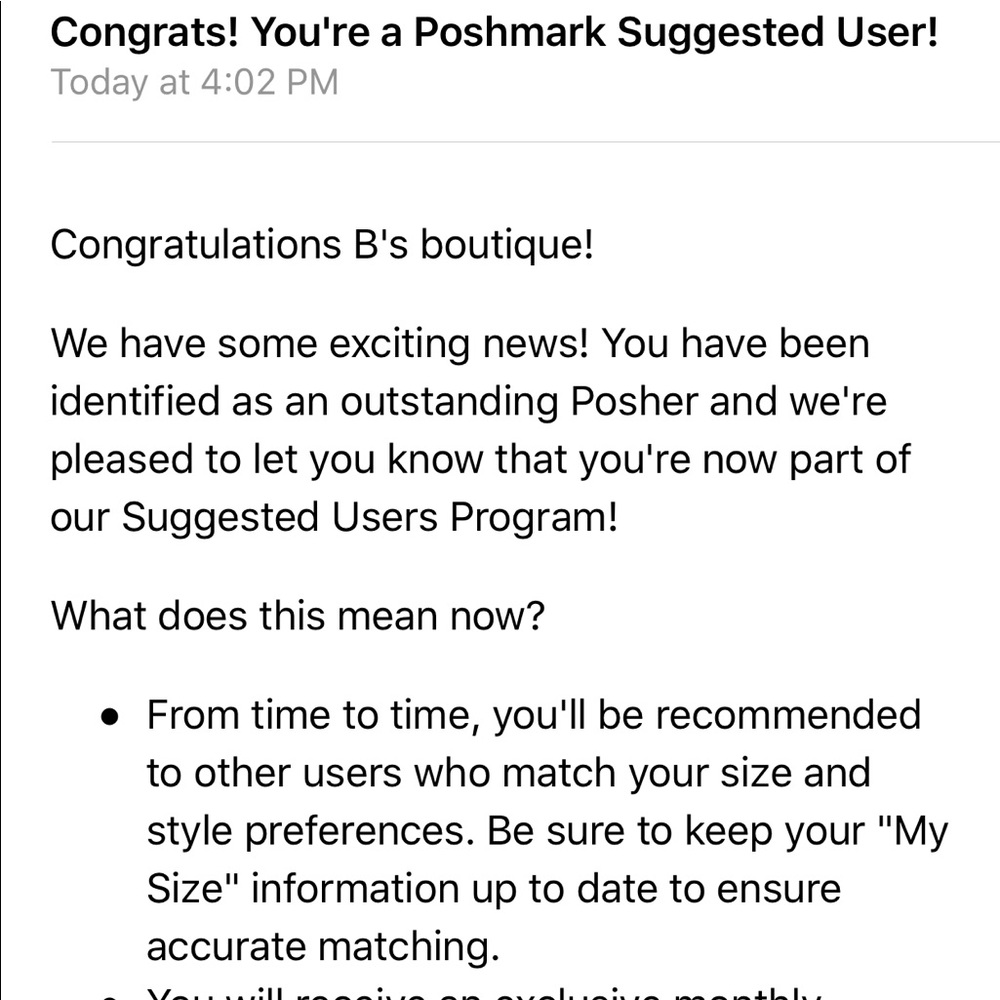 🎉✨💕I'M A SUGGESTED USER!!! WOO HOO🎉💕✨