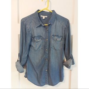 Chambray button up
