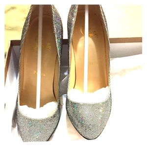 Christian Louboutin Dorissima 100m Glitter Disco