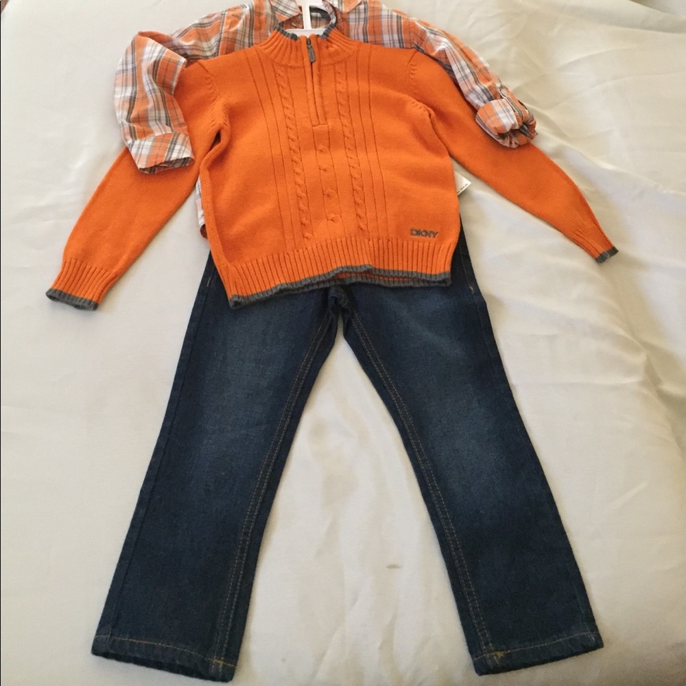 Three piece little boys outfit 🐒