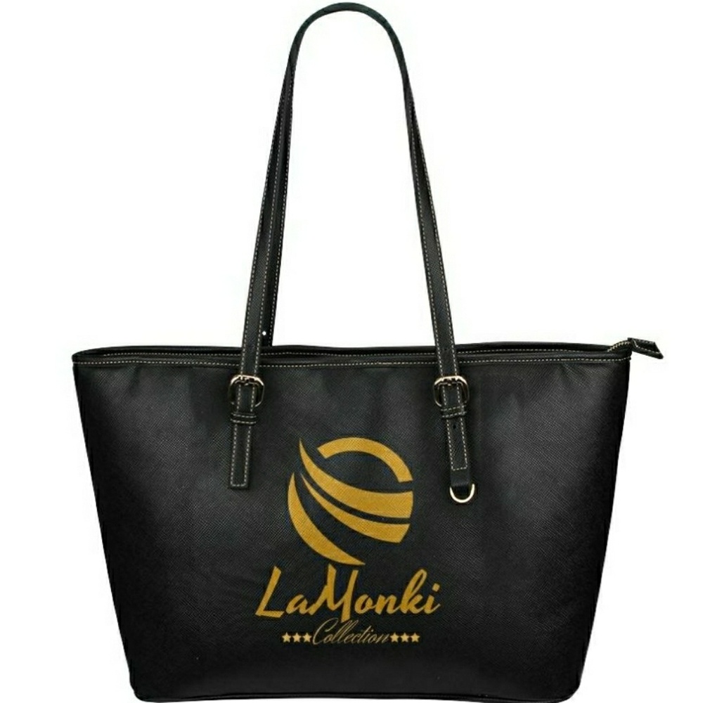 #Lamonki leather Tote bag